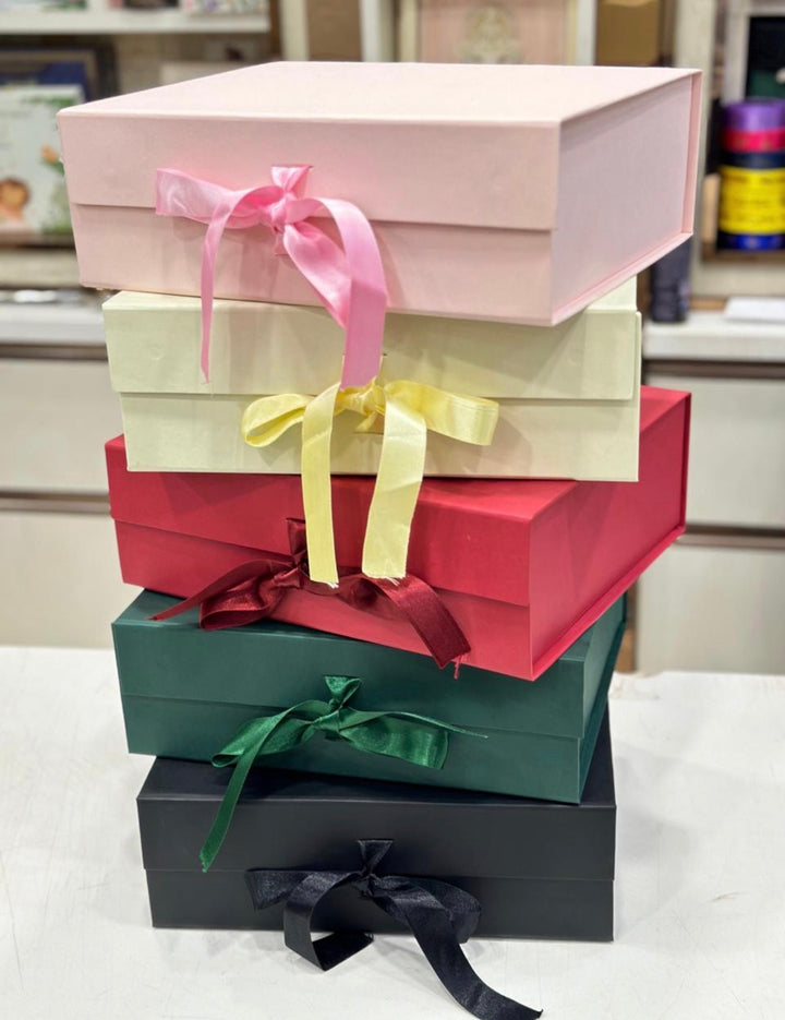 Collapsible Ribbon Trunk Hamper Box