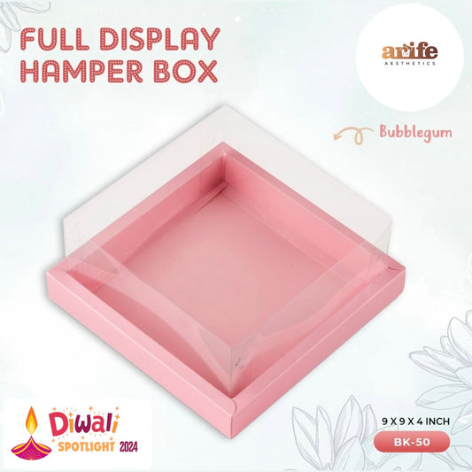 Full Display Hamper Box 9x9x4inch