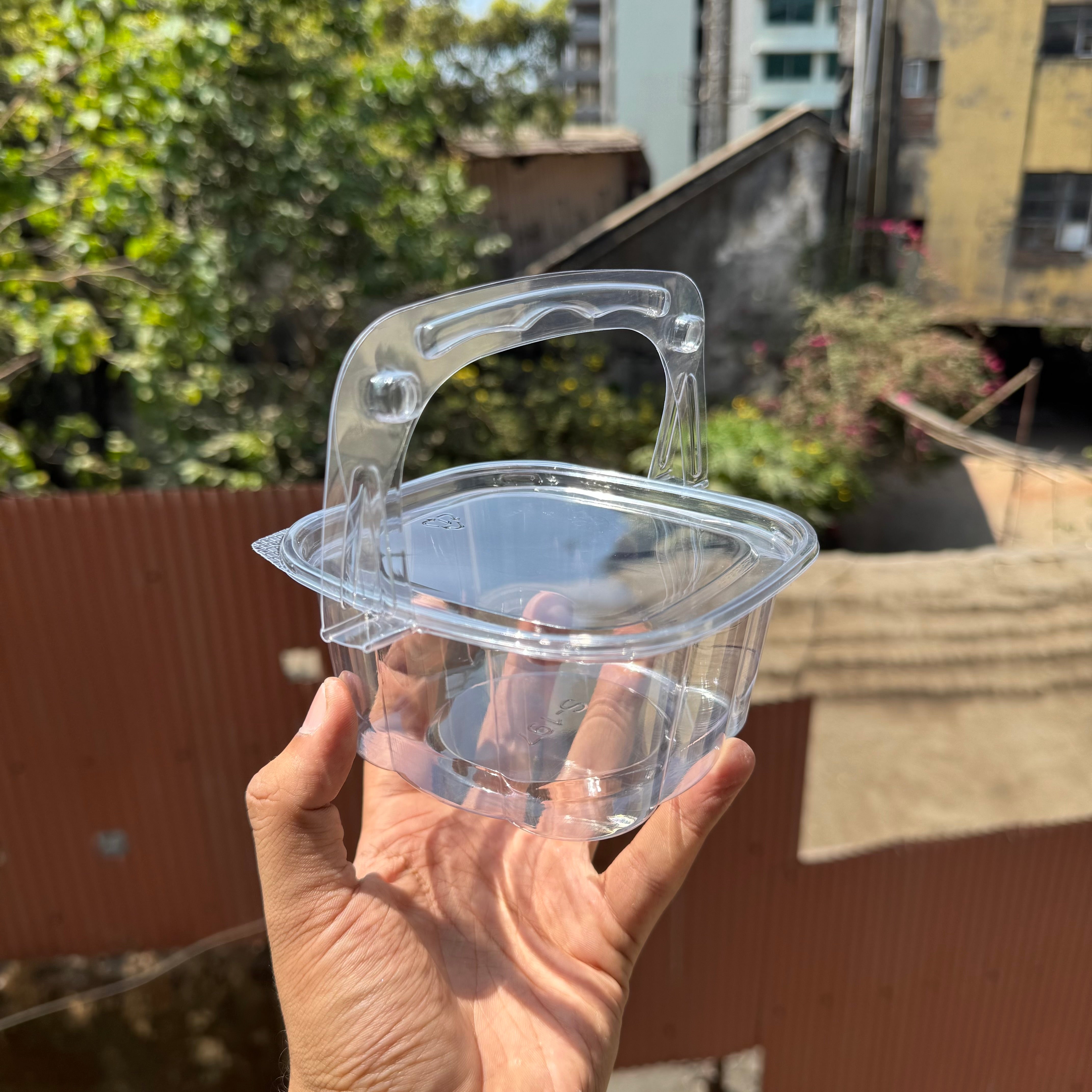 Bag Dessert Container PVC (10pcs) Big
