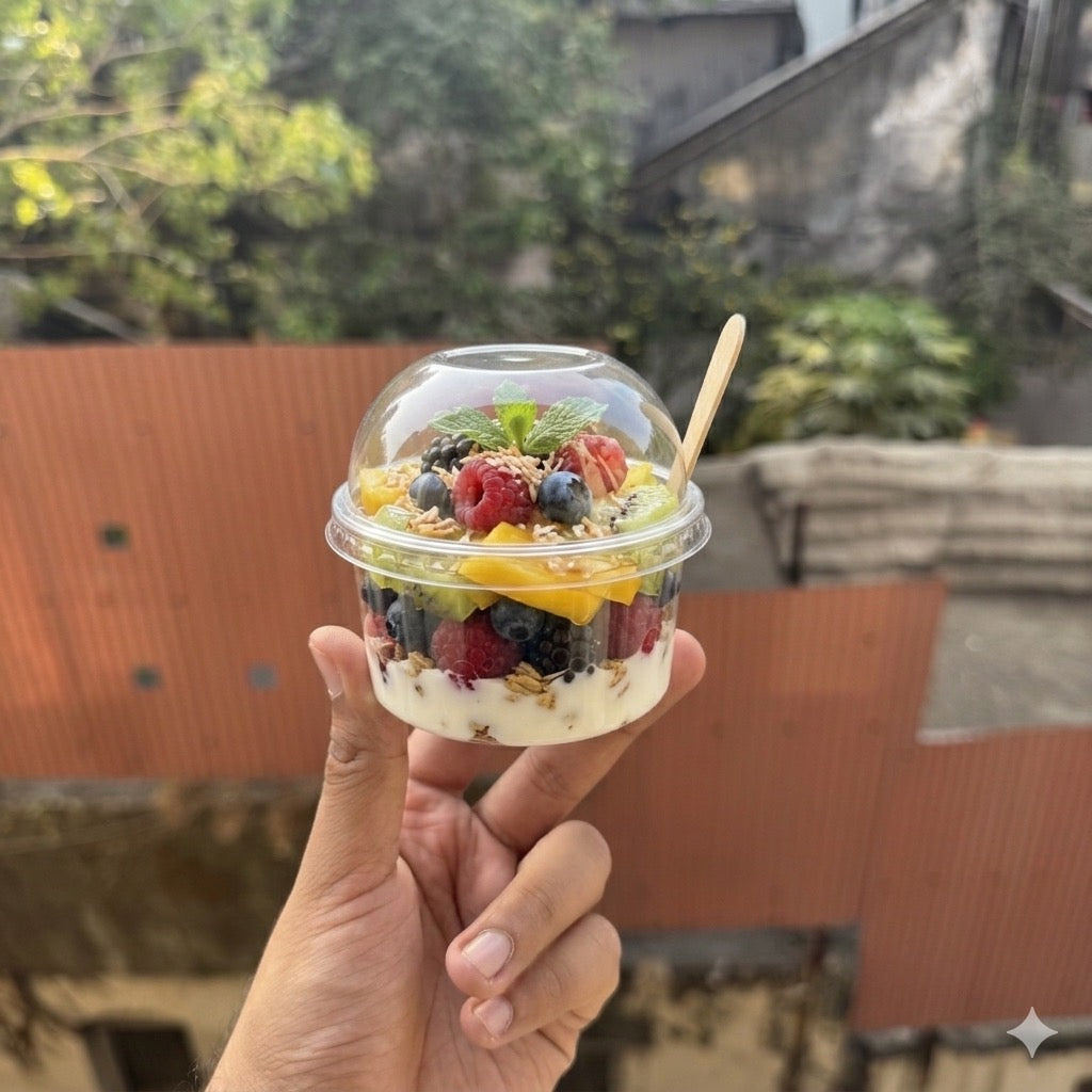 Ramekin Shape PVC Dessert / Candle Container (24 pc) • D-77