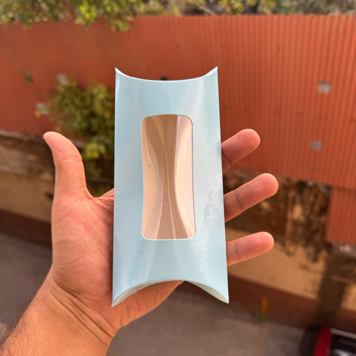 Candle Box - For Wax Sachet & Tea Light Candles Baby Blue (10pc)