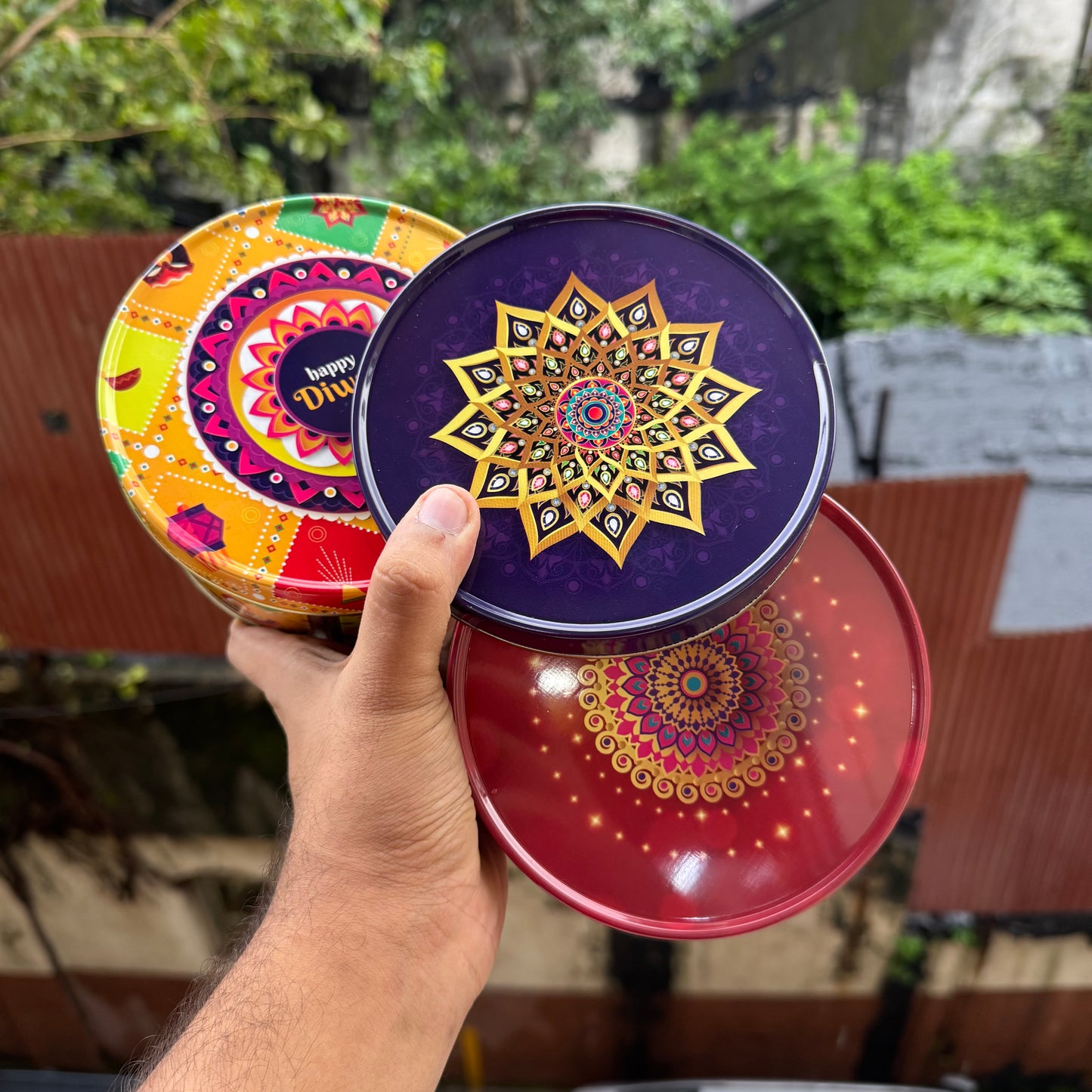 Festive Printed Dream Tin