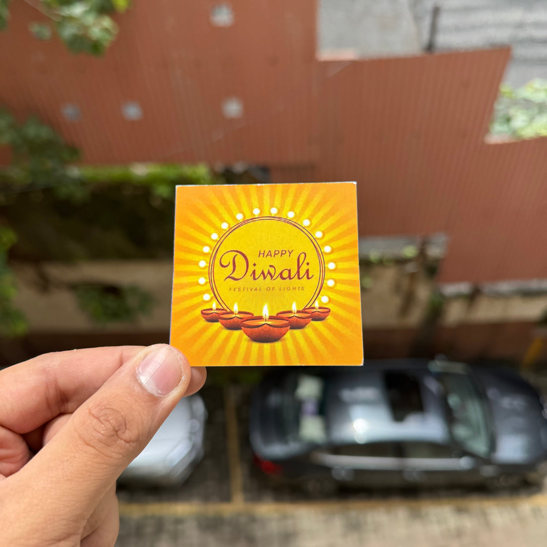 Diwali Cards Small (10pc) Mix