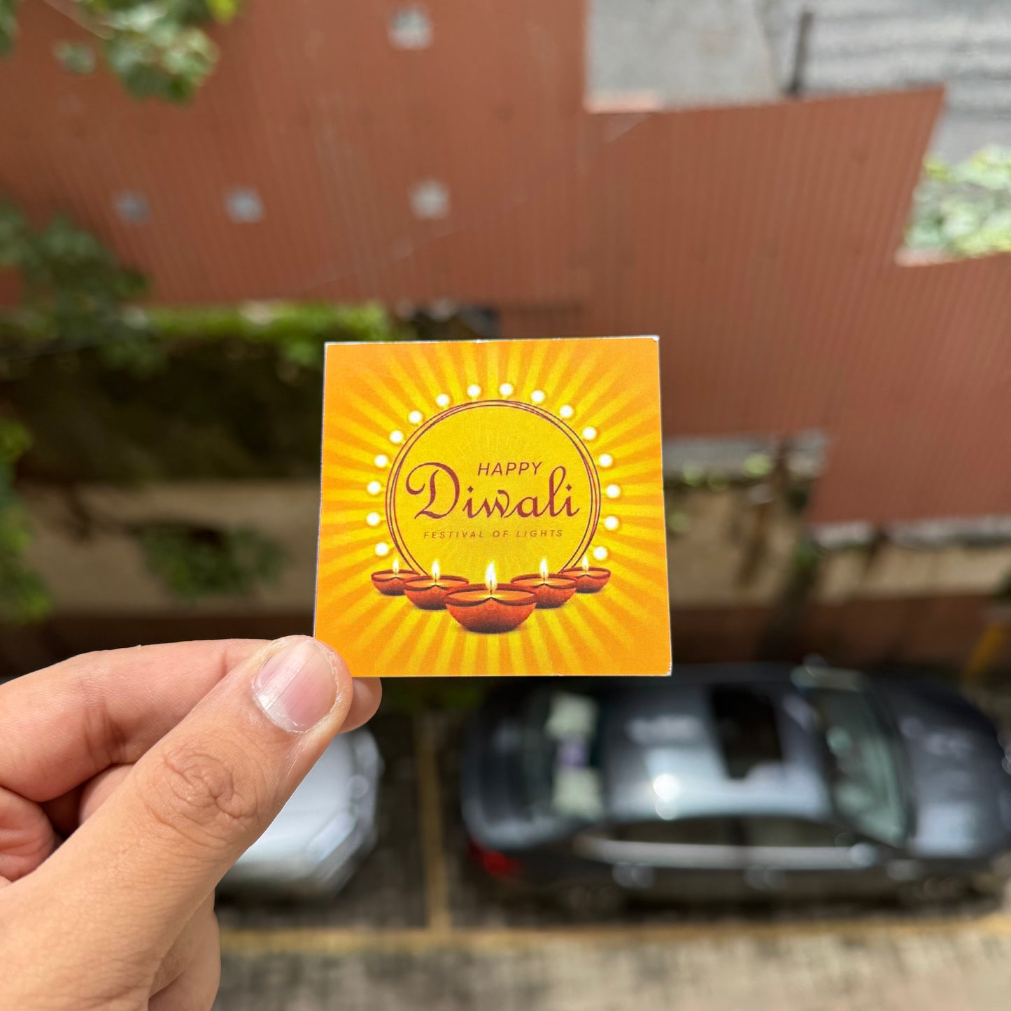 Diwali Cards Small (10pc) Mix