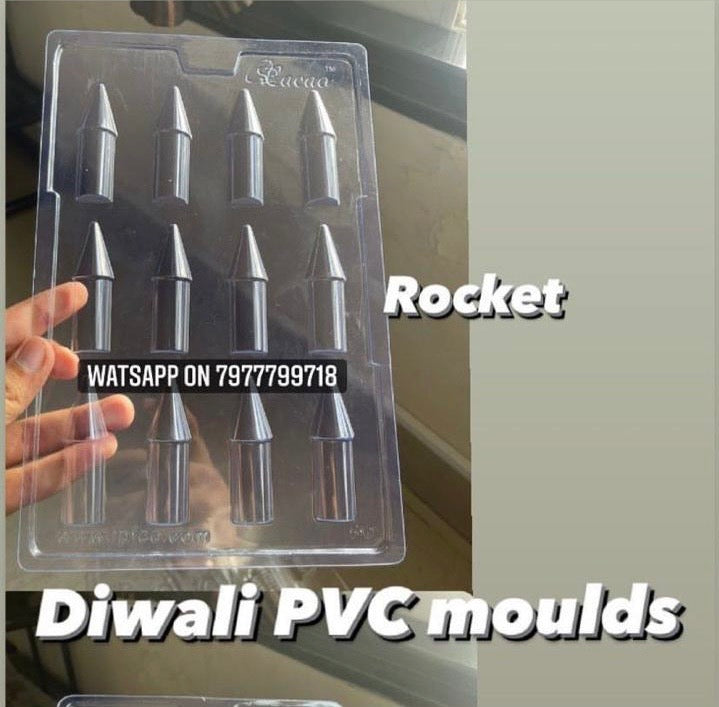 Diwali Rocket PVC Mould