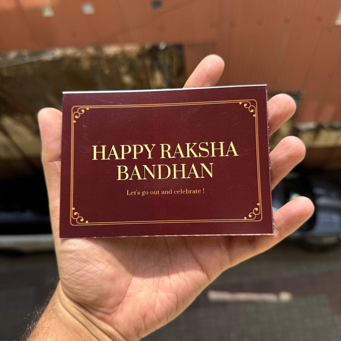Rakhi Cards - Big Card