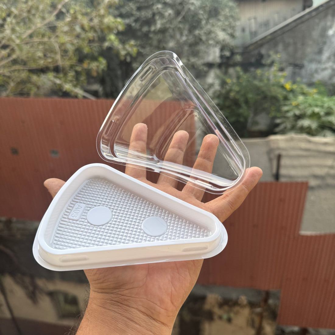 Pastry Pvc White Container 10pcs