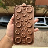 Button Shape Chocolate Silicone Chocolate Mould