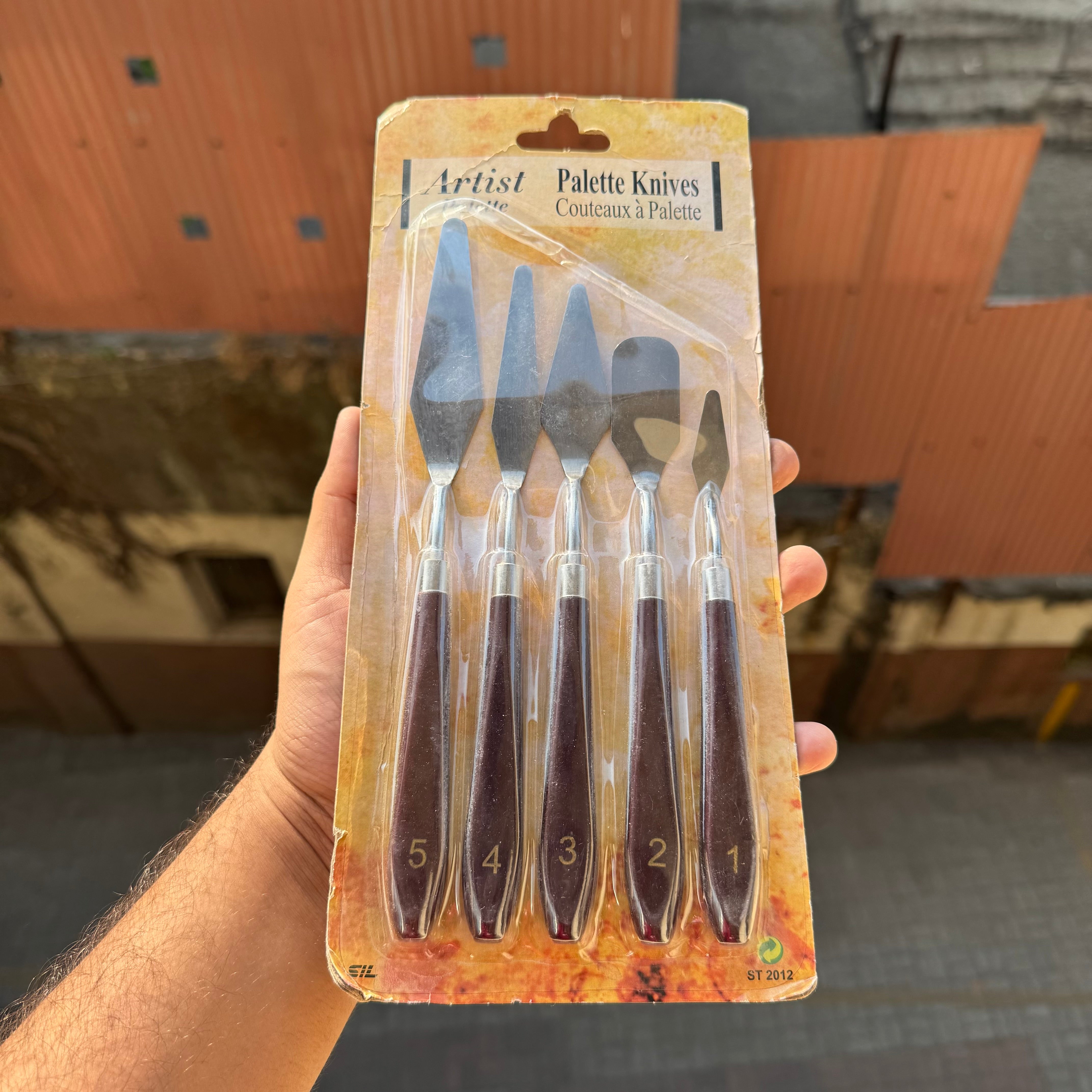 Palate Knife Set 5in1