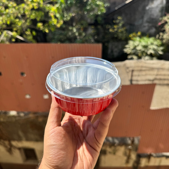 Big Round Foil Container (10pc)