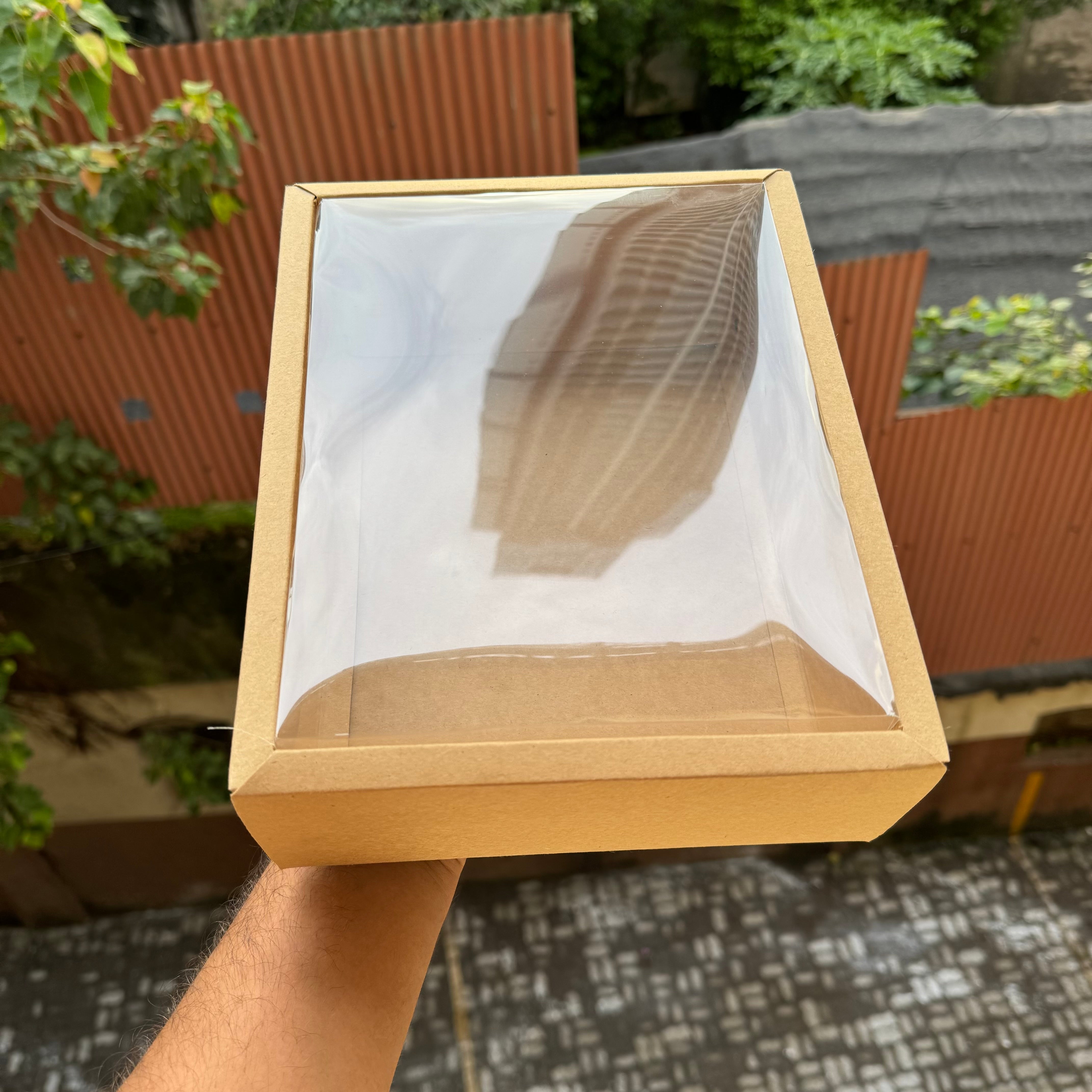 Kraft Hamper Box With Lid