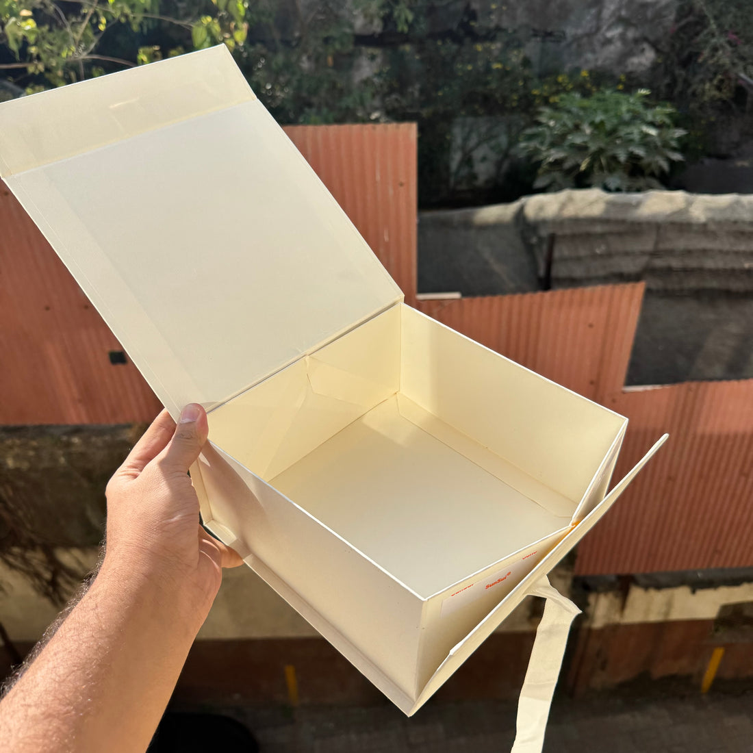 Eid Collapsible Trunk Ribbon Box 1pc