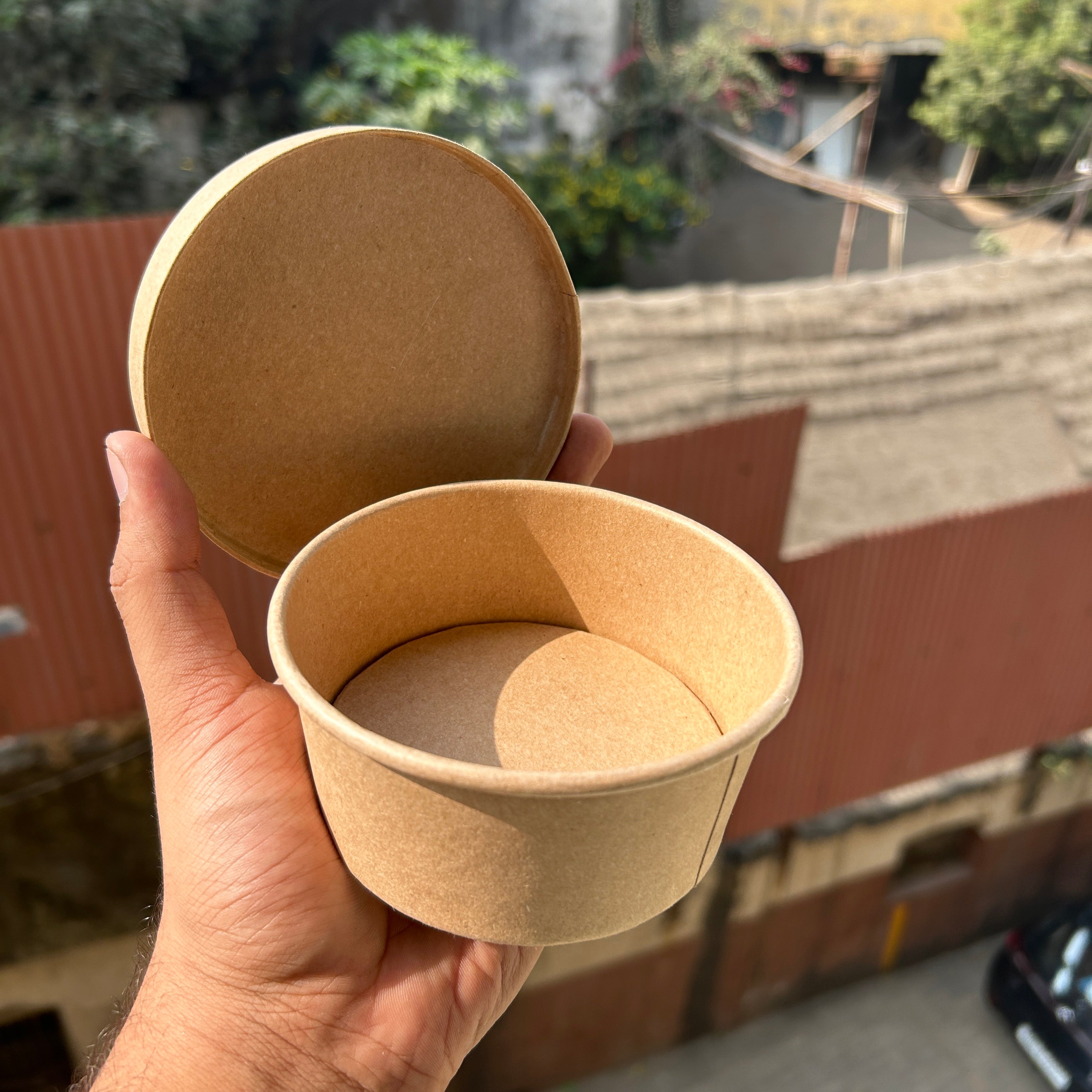 Kraft Tubs 500 ml (10 pc)