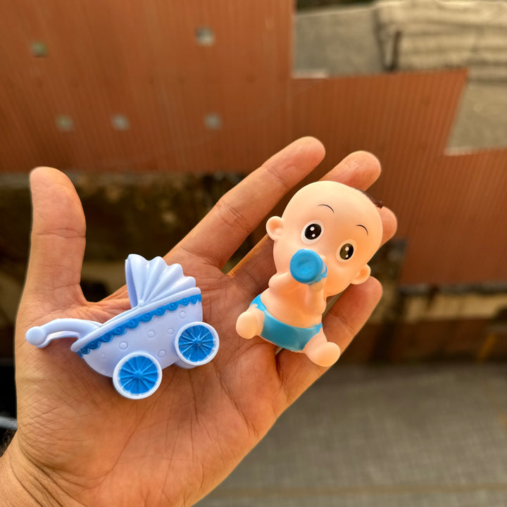 Baby Shower - Boy Toy For Cake and Hamper Decor 1pc
