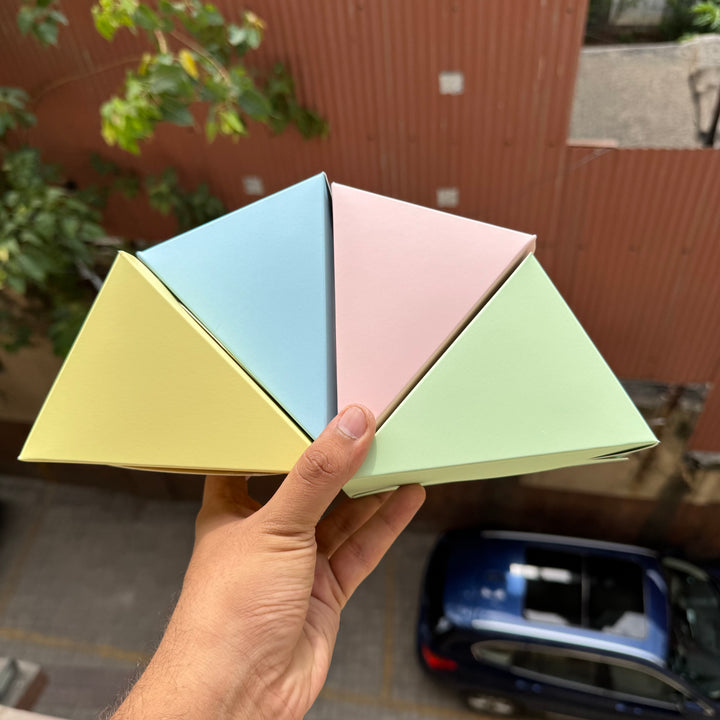 Pastel Lemon Yellow Pastry Box (10pc)