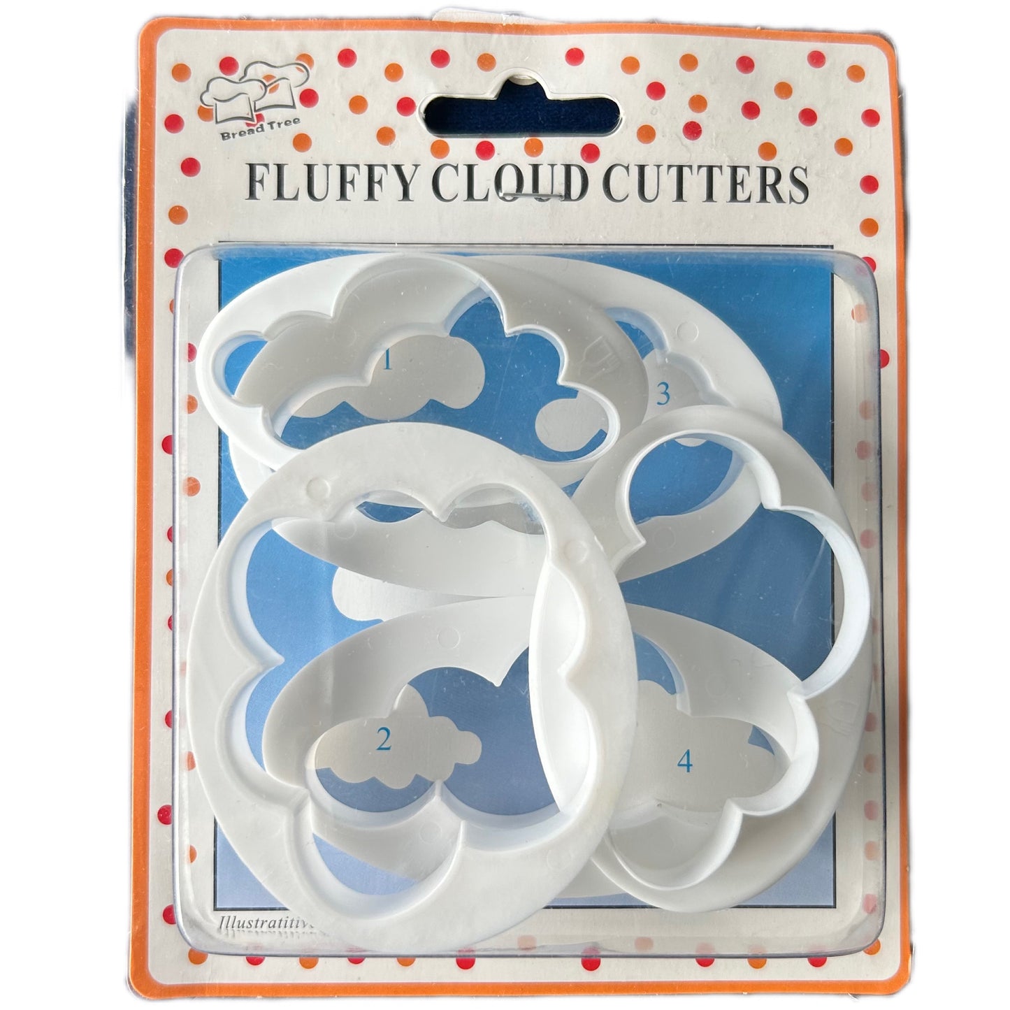 Fluffy Cloudy Cutter Set Of 5