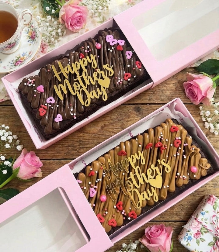 Mother’s Day Brownie Slab Slider Box (10pc)
