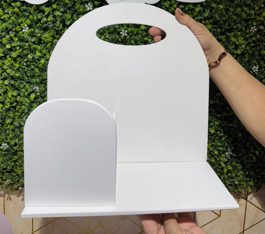White Arch Stand (2pc)