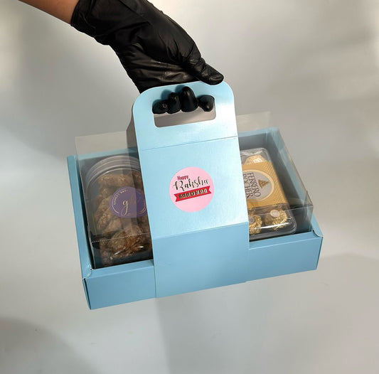 Hamper Box With Transparent Display Lid