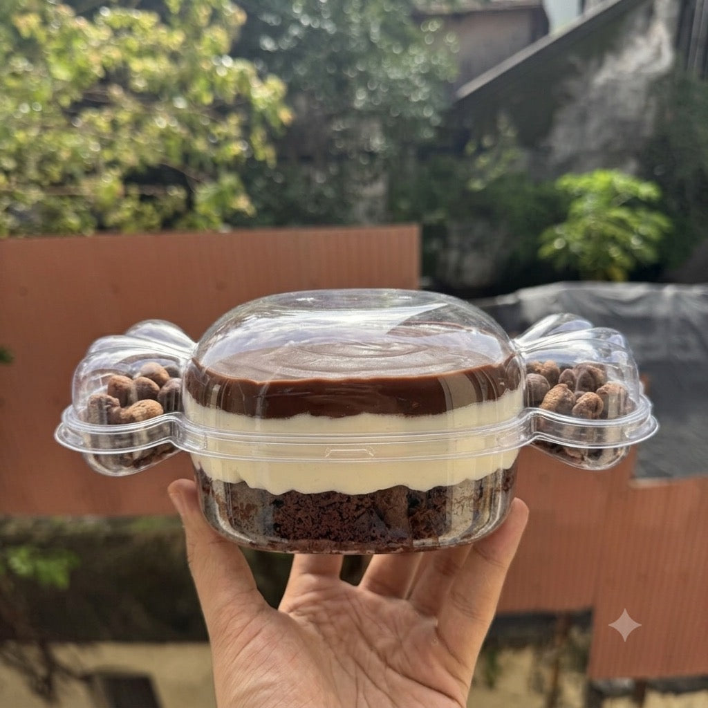 Candy Shape Dessert Container PVC (10pc) - CL-61