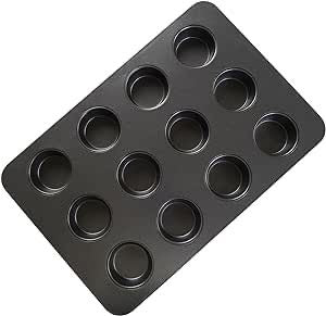Non Stick Cupcake Tray 12 in 1 Medium