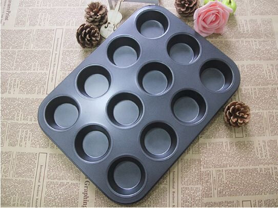 Non Stick Cupcake Tray 12 in 1 Medium