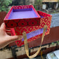 Ribbon hamper box 7by4by4