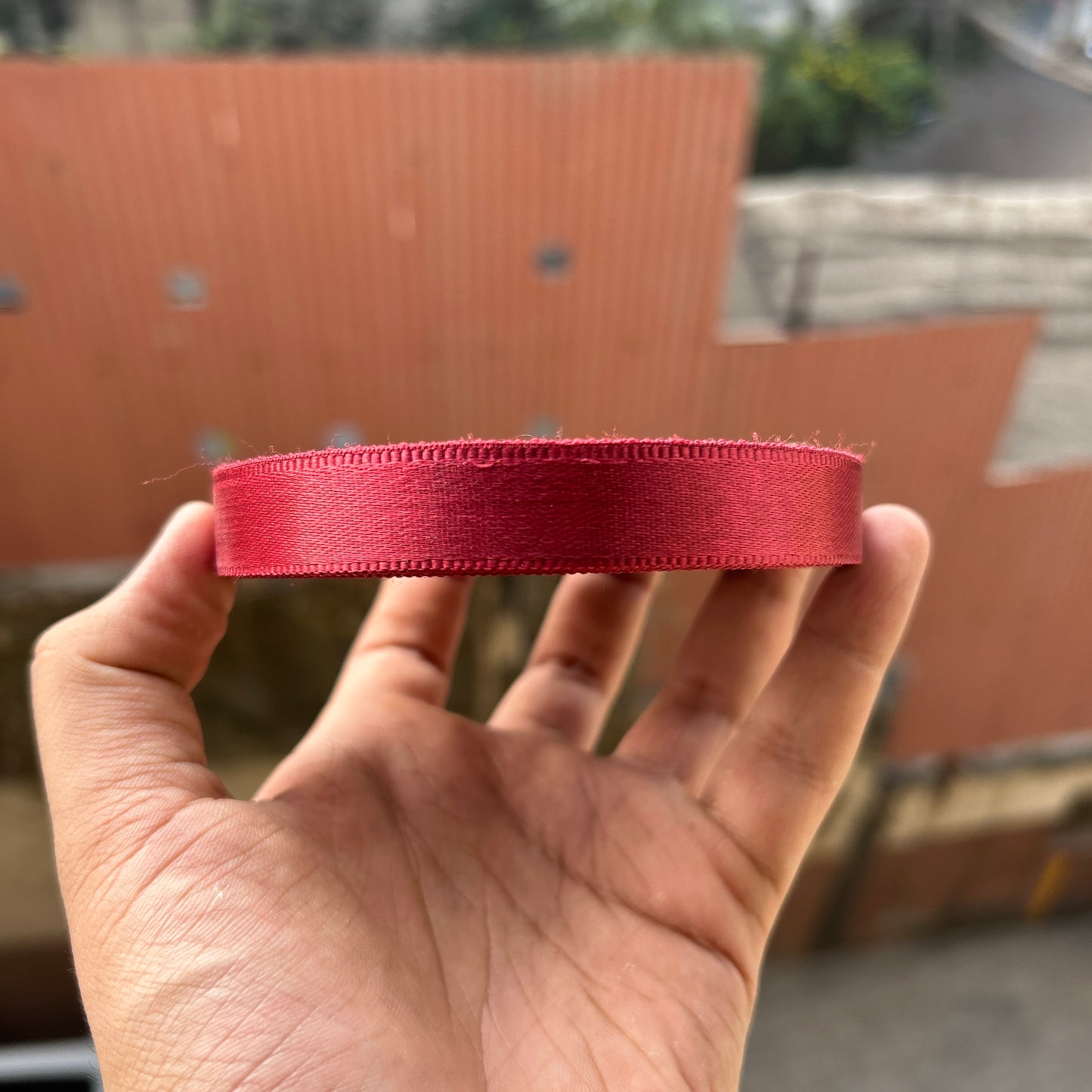 Maroon Satin Ribbons 0.5inch Width