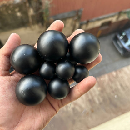 Black Pastel Faux Ball Buy10 Get2 Free