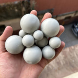 Grey Pastel Faux Ball Buy10 Get2 Free