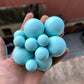 Aqua Blue Pastel Faux Ball Buy10 Get2 Free