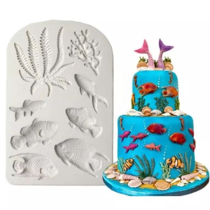 Sea Creature Fondant Mould