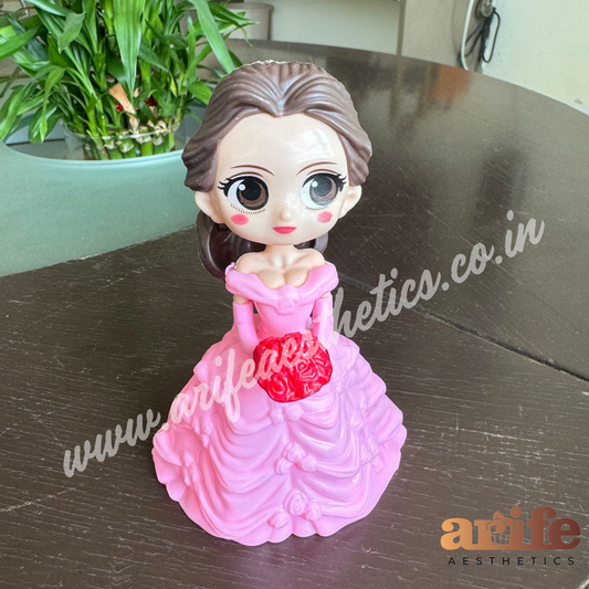 Pink Bella Doll Toy Topper