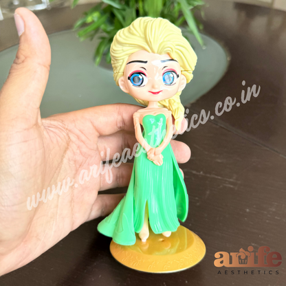 Green Princess Doll Toy Topper