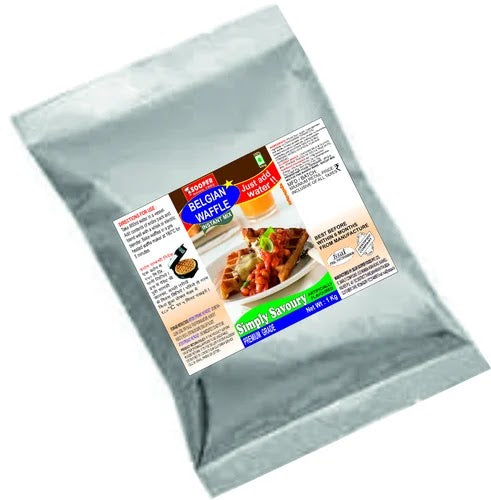 Sooper  Belgian Waffle Instant Mix  Simply Savoury  Flavour 1 Kg