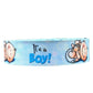 It's A Boy Ribbon Roll Blue With Baby Face