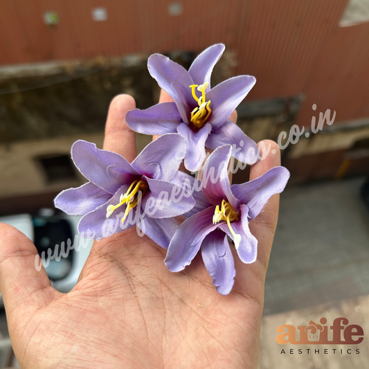 Lily Purple - Artificial Flower - 10pcs