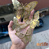 Gold Designer Butterfly Paper