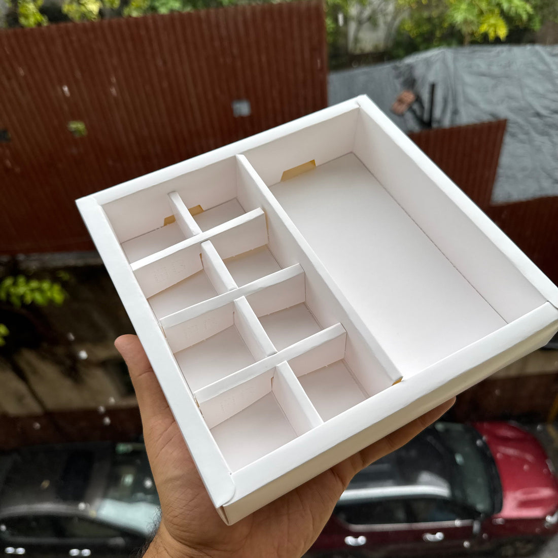 Bar and Cavity Hamper Box | Partition Box - Arife.Aesthetics