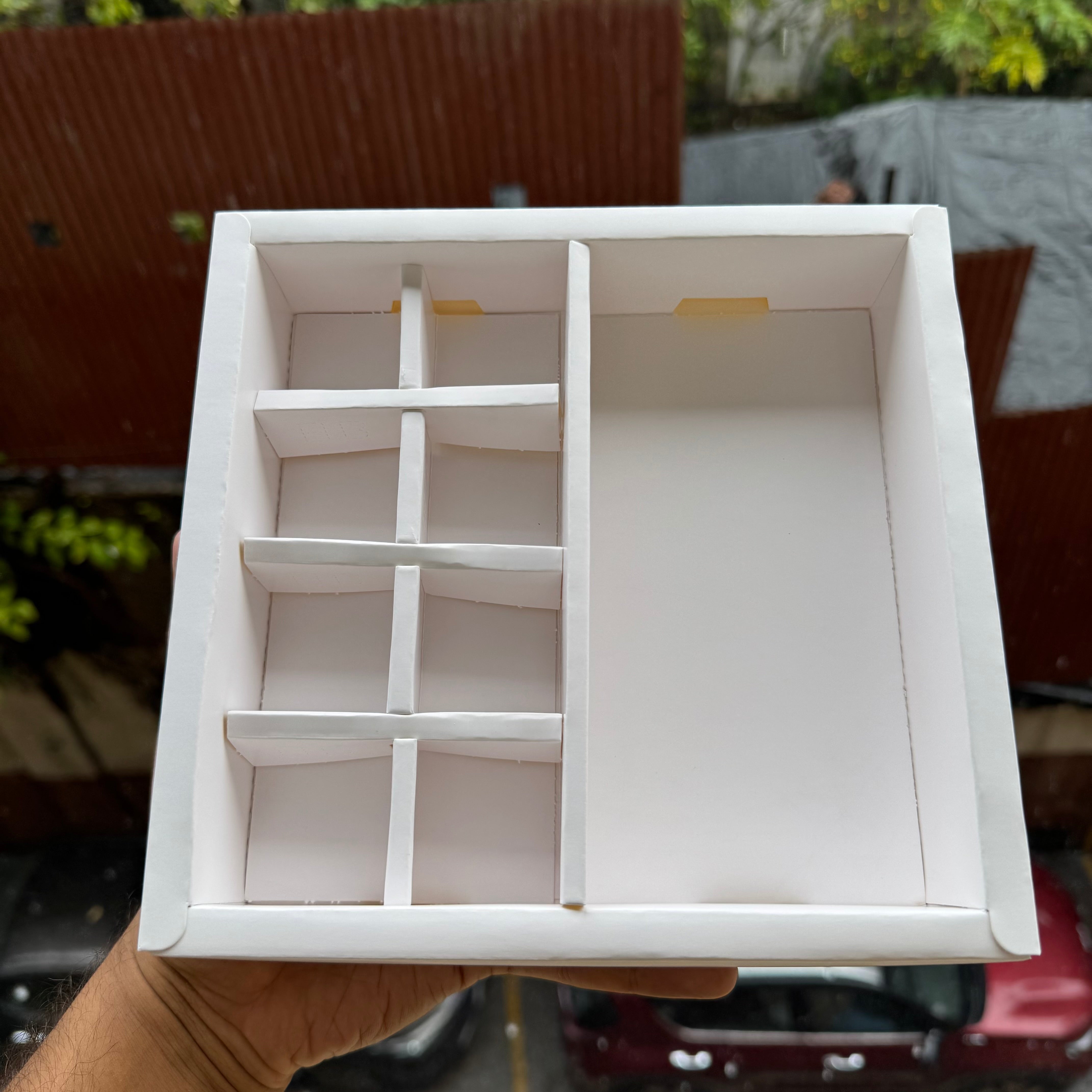 Bar and Cavity Hamper Box | Partition Box - Arife.Aesthetics