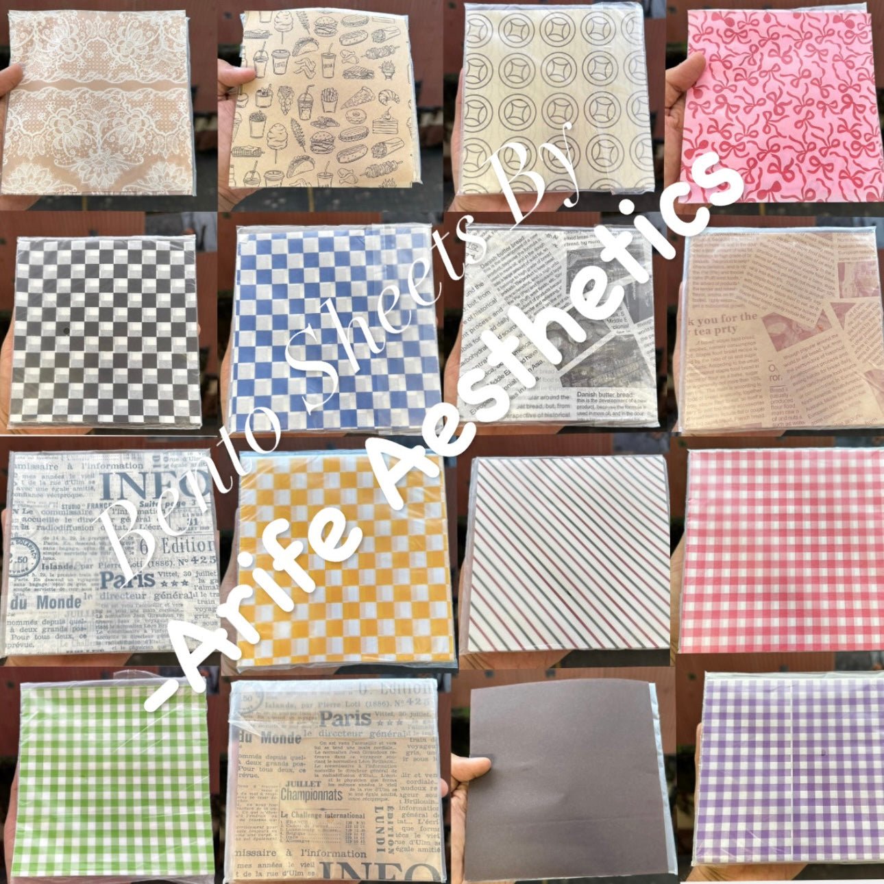 Bento Sheet 6” - Arife.Aesthetics