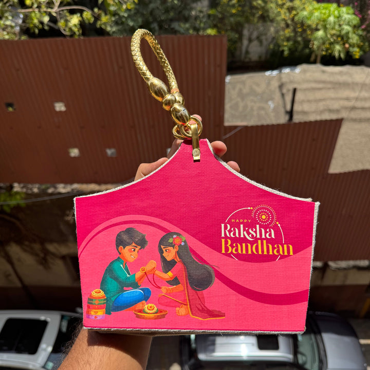Collapsible Rakhi Basket For Hampers 1pc - Arife.Aesthetics