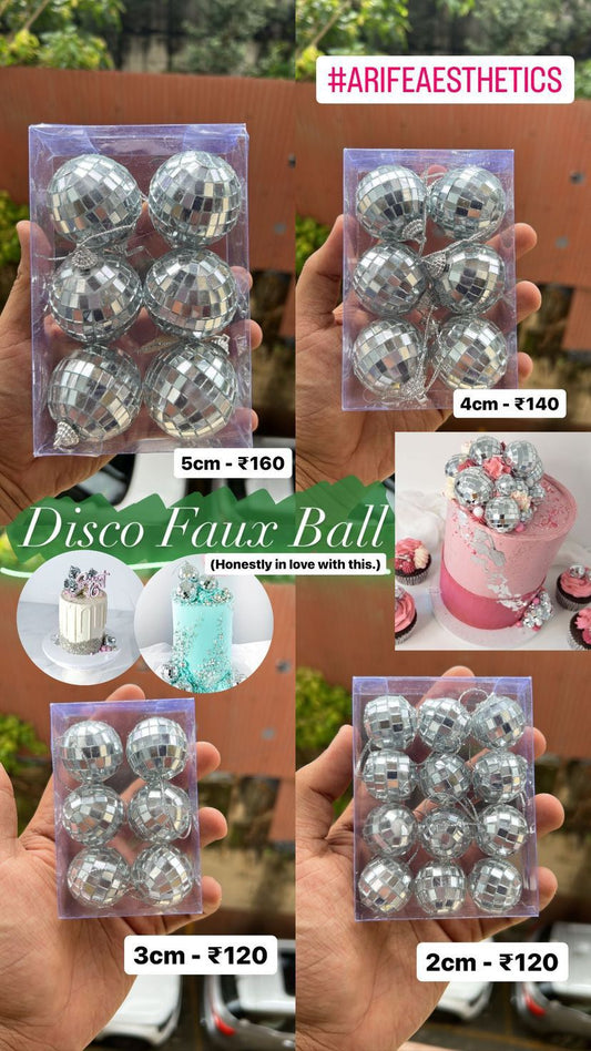 Disco Faux Ball