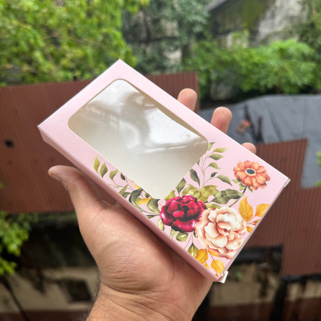 Festive Bar Box (10pc) ~ Pink Floral - Arife.Aesthetics