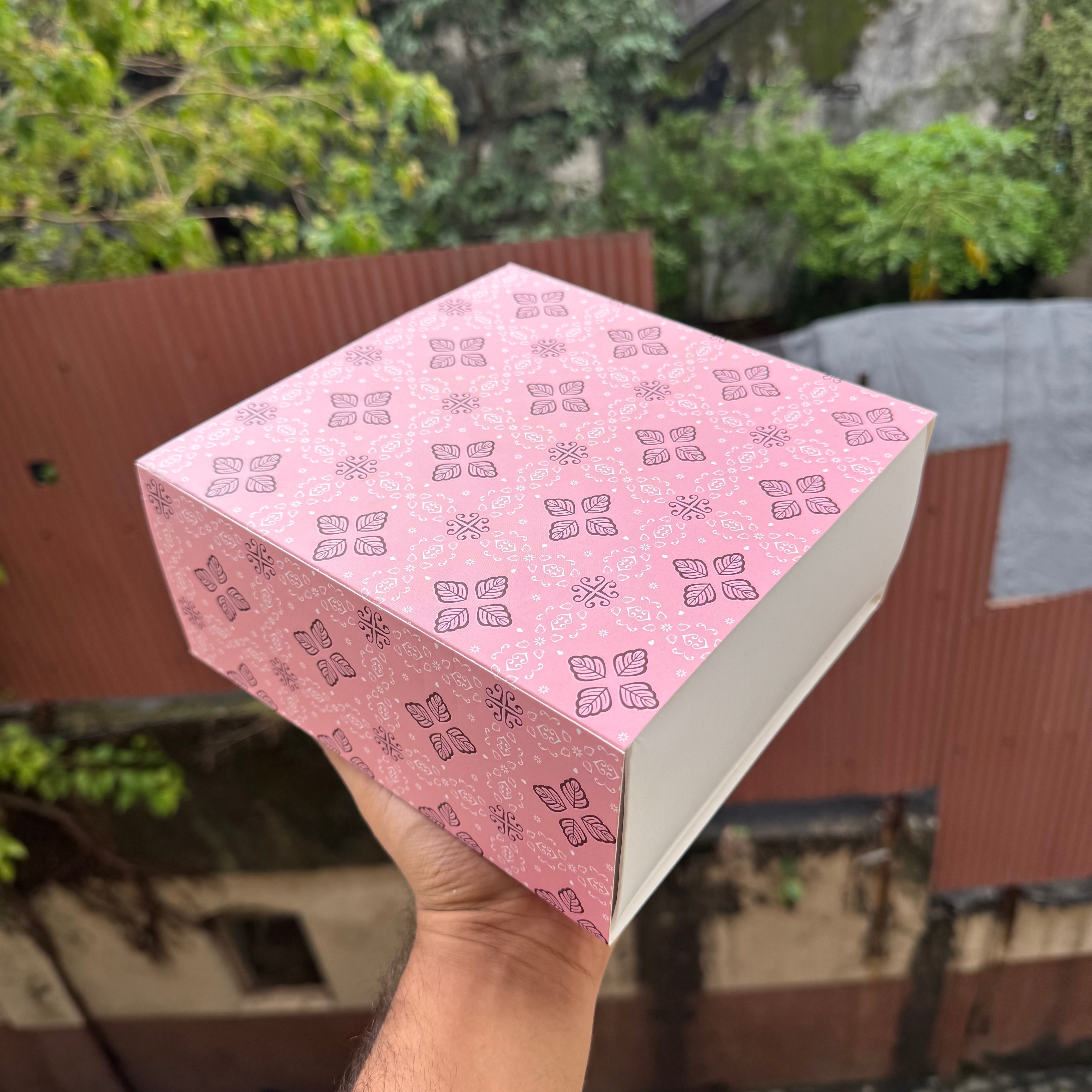 Festive Slider Box 7x7x3.5inch (10pc) - Arife.Aesthetics