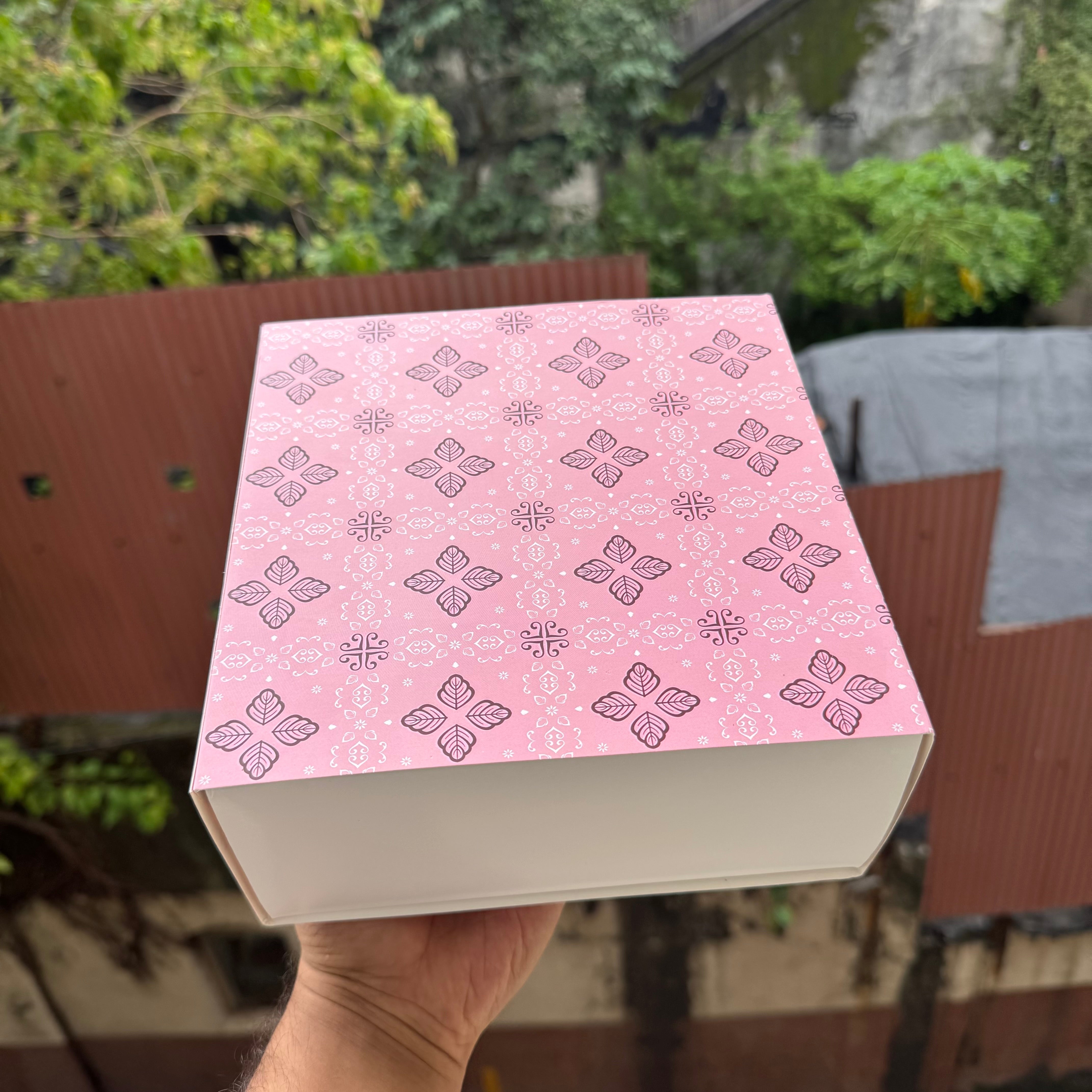 Festive Slider Box 7x7x3.5inch (10pc) - Arife.Aesthetics
