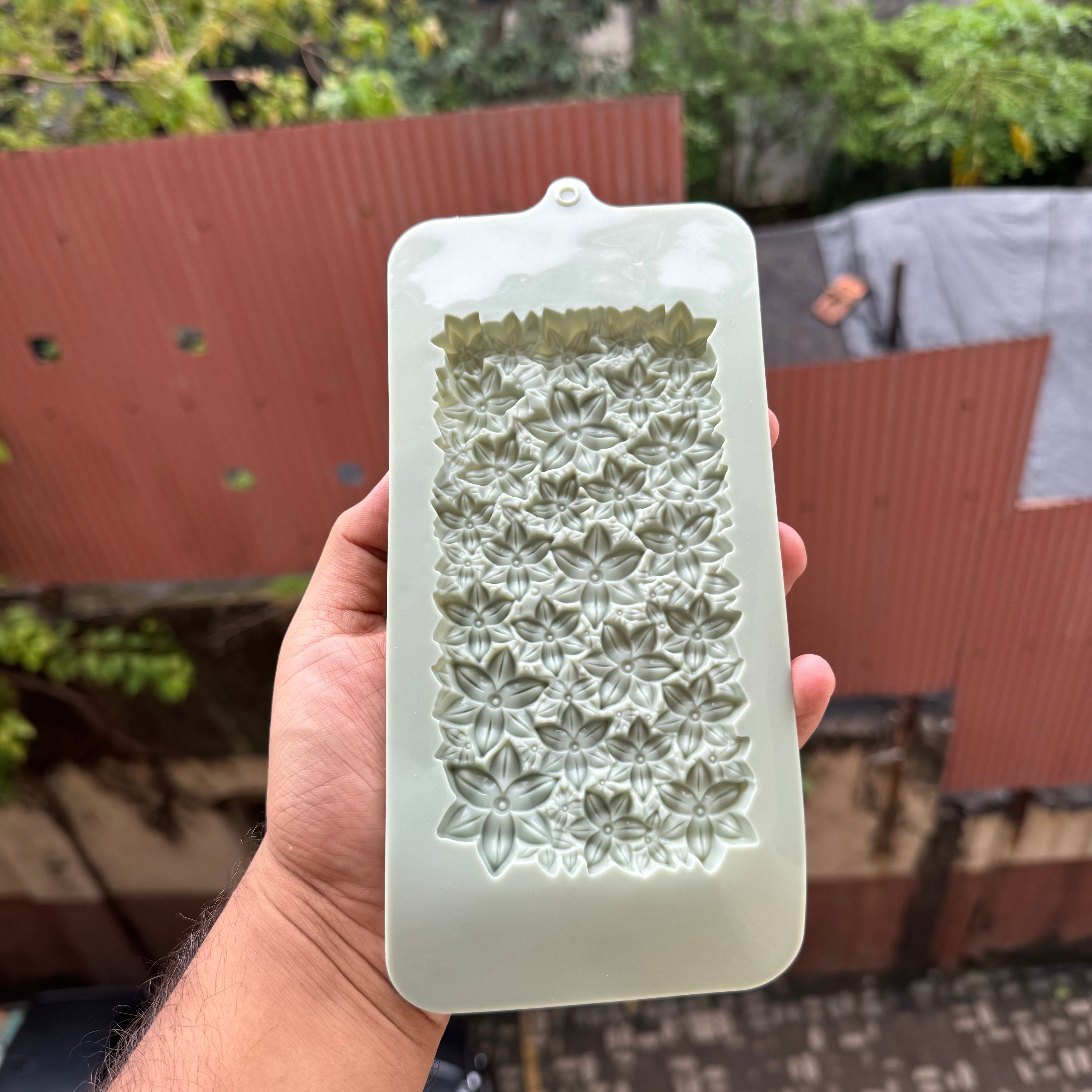 Flower Silicon Premium Bar Mould - Arife.Aesthetics