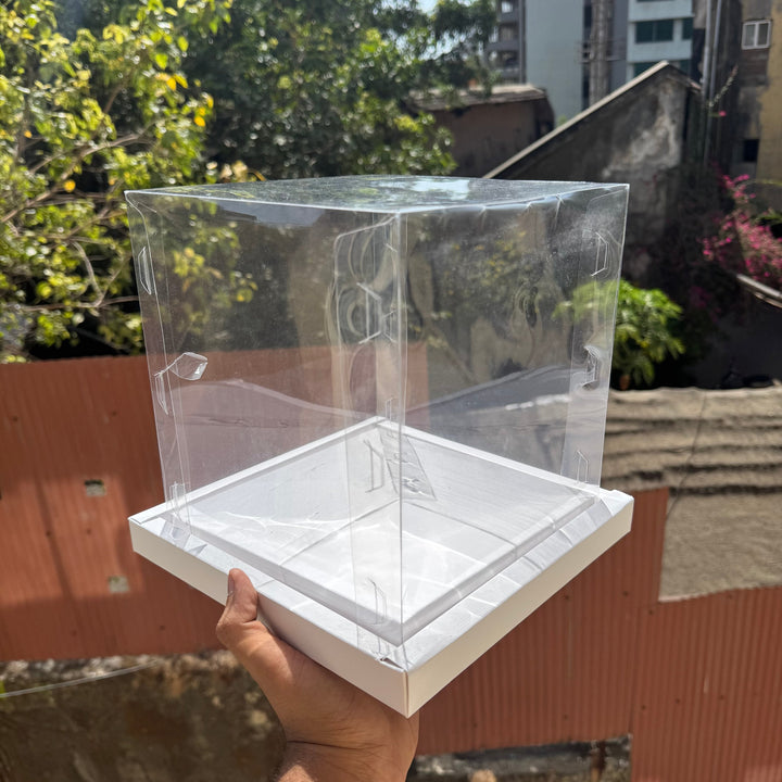 Full Display Cake Box 6x6x7inch 1pc - Arife.Aesthetics