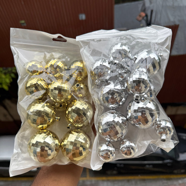 Gold Faux Disco Balls Topper - Arife.Aesthetics