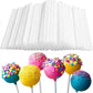 Plastic Lollipop Sticks For Cakesicle Popsicle and Candy (100pcs) 9inch